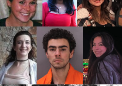 From top left to right, top to bottom: Maura Murray, Sudiksha Konanki, Emily Pike, Amanda Grazewski, Luigi Mangione, Enci “Aubrey” Wu, Kenneth, Barbara, Barbie, Virginia, and Susan Martin.